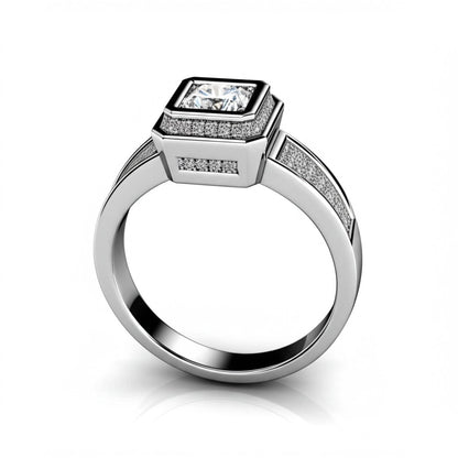 Men's diamond ring