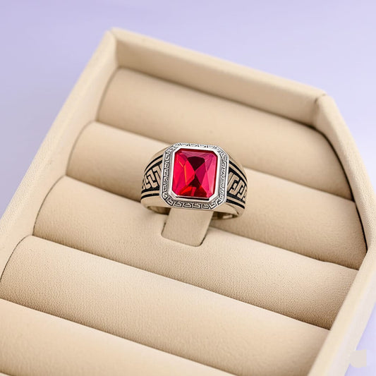 Men's  ruby ring