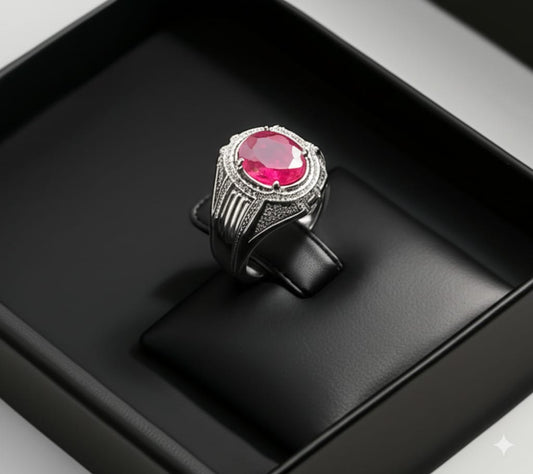 Men's Ruby Ring