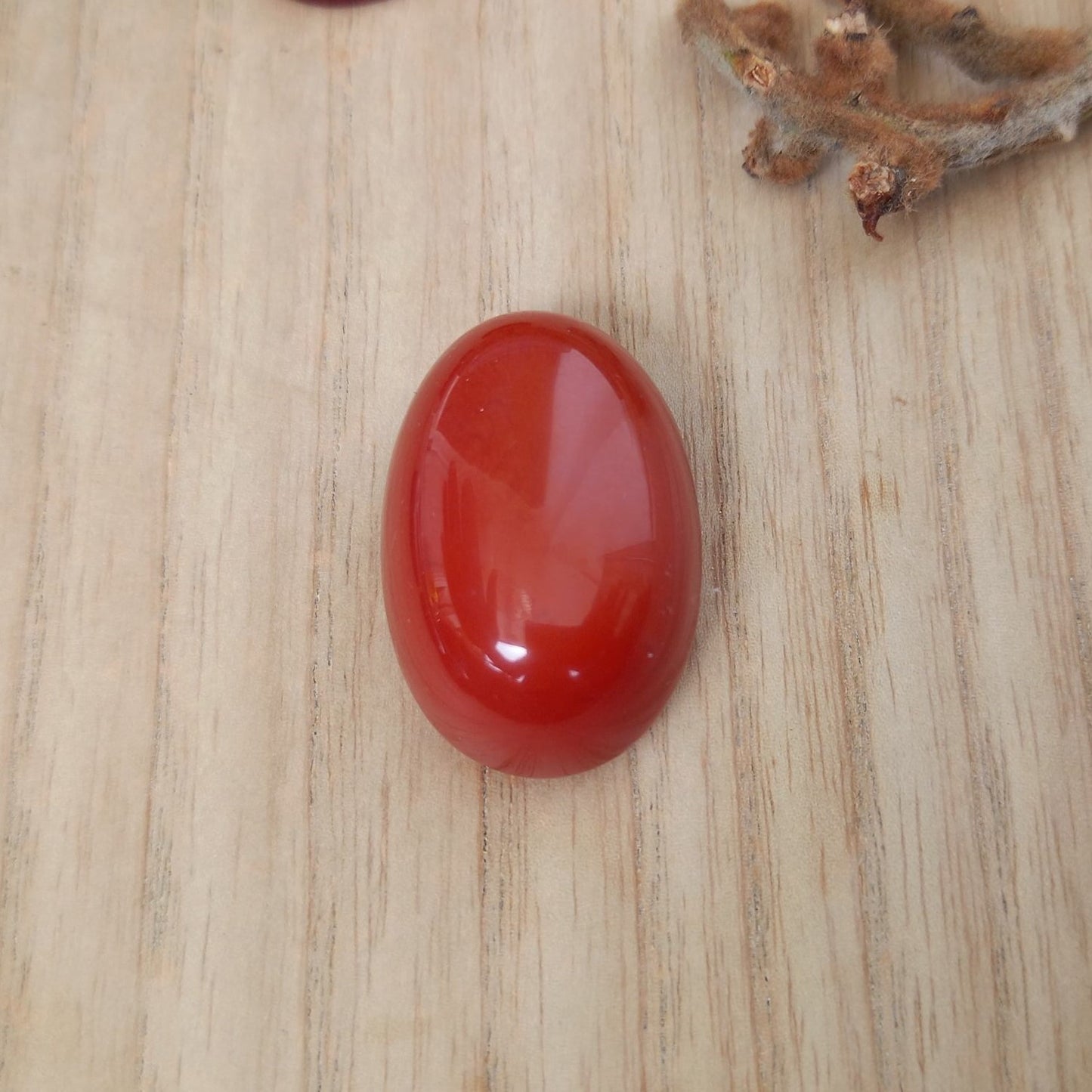 Carnelian gemstone
