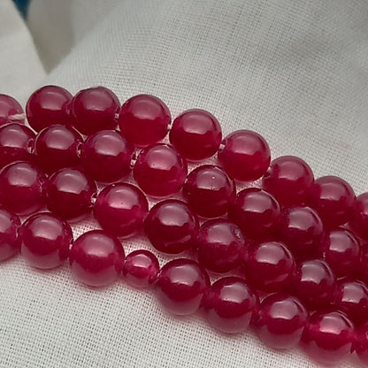 Ruby stone counting beads (tasbih)