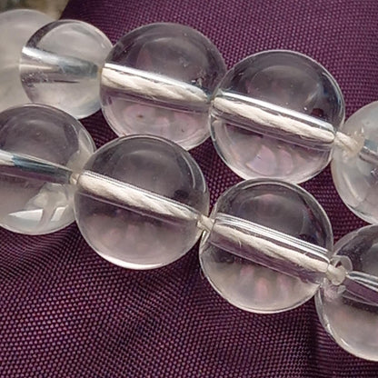 White crystal counting beads (tasbih)