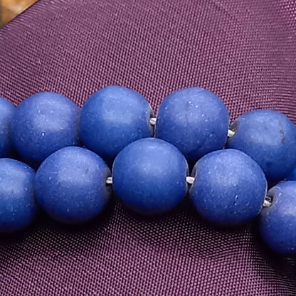 Lapis stone counting beads (tasbih)