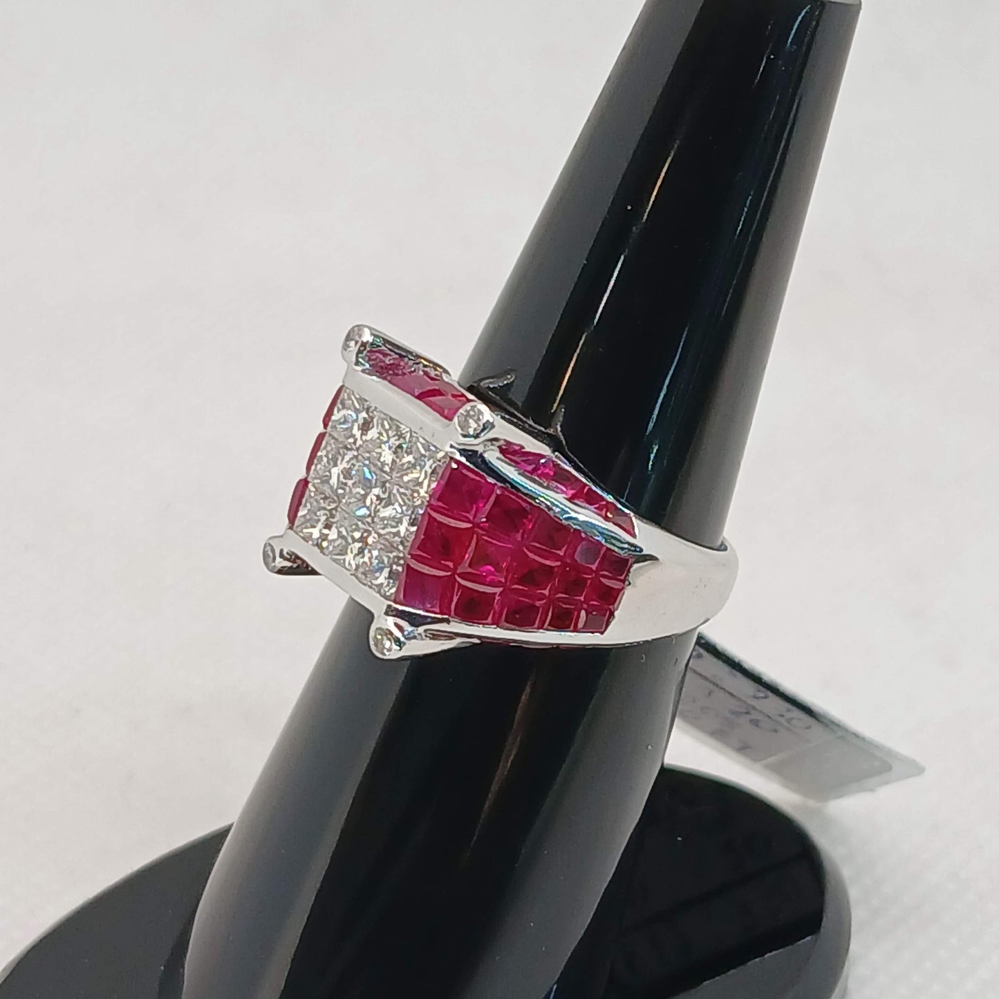 Men's Ruby and diamond Ring