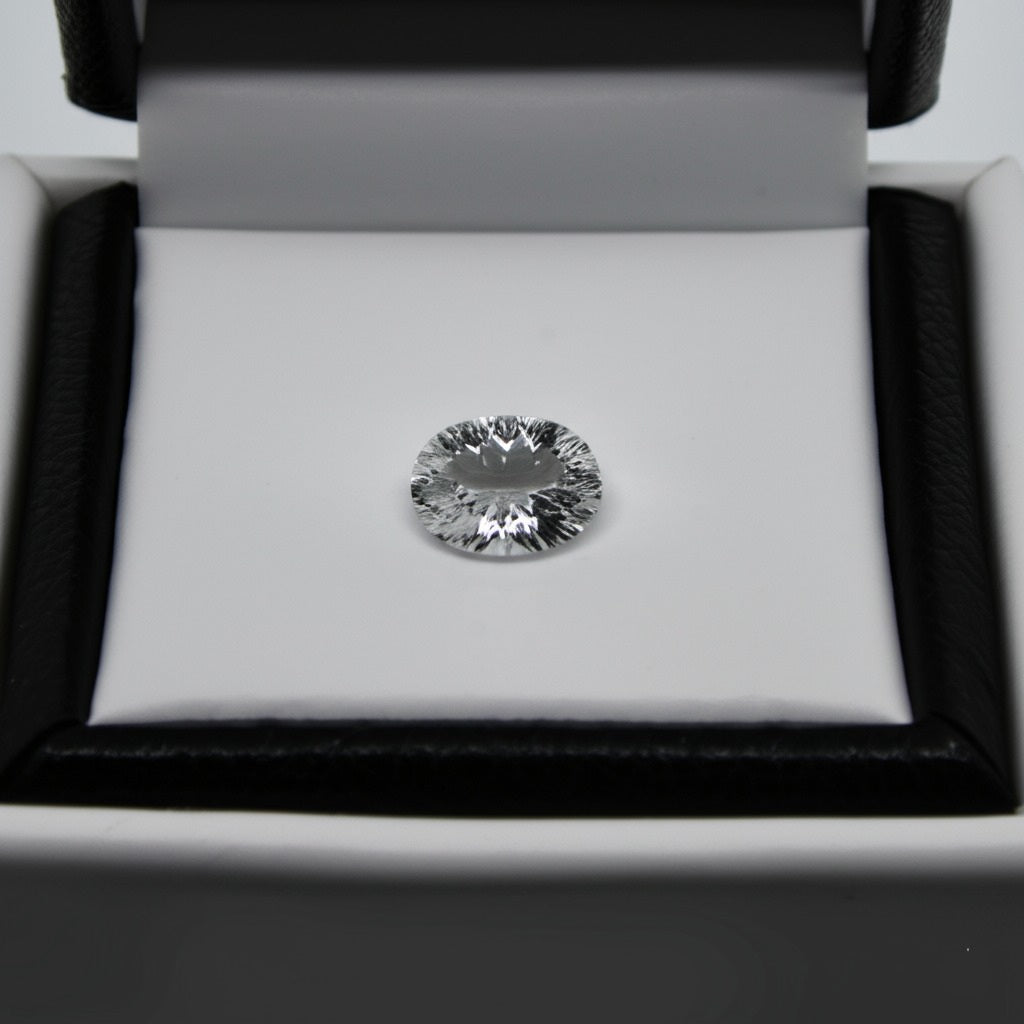 Men's white topaz Ring