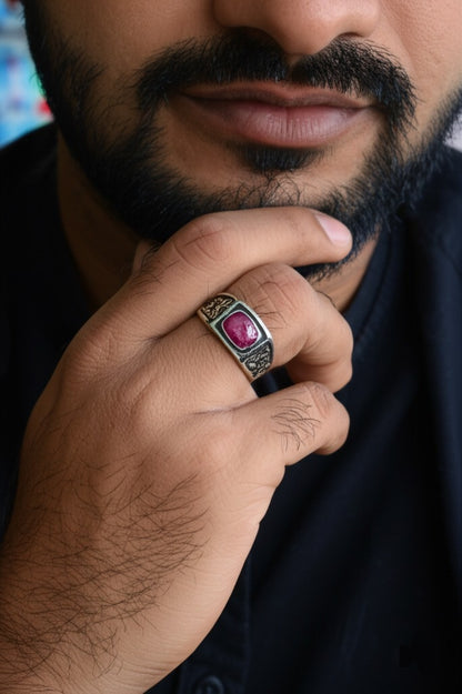 Men's rubilite Ring