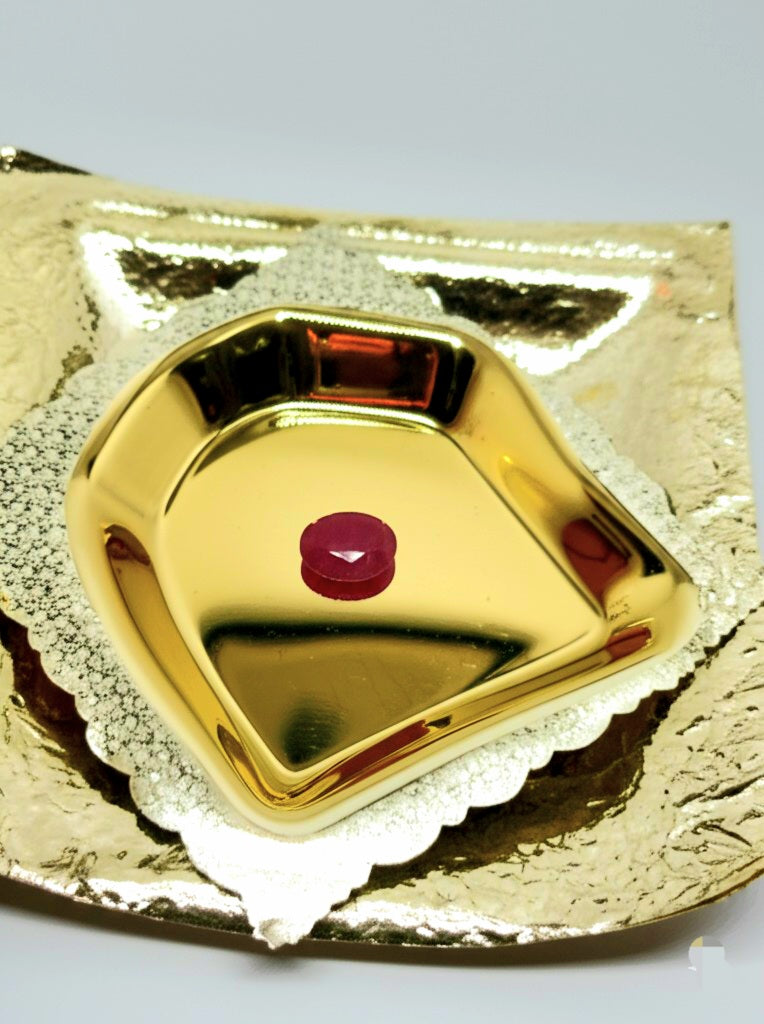 Ruby men's bracelet