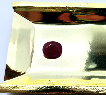 Ruby men's bracelet
