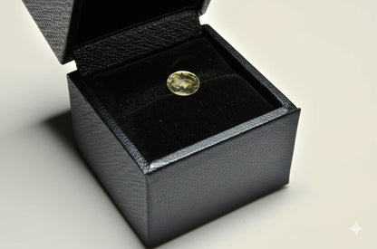 Women's green tourmaline ring