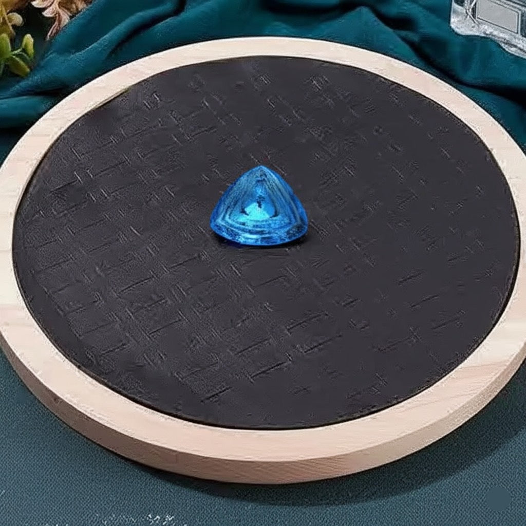 Swiss blue topaz pendant for women