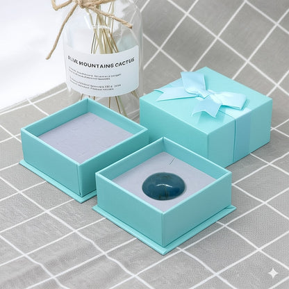 Aquamarine men's ring