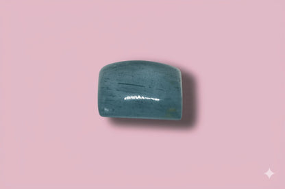 Aquamarine men's ring