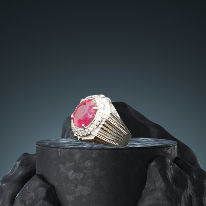 Men's Ruby Ring