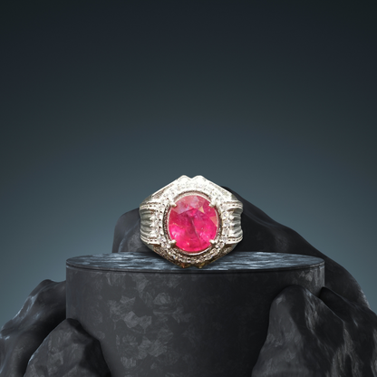 Men's Ruby Ring