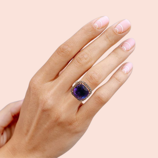 Women's Amethyst Ring