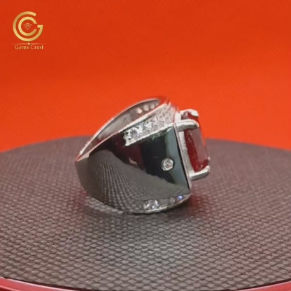 Men's Ruby Ring