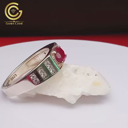 Red Ruby Ring