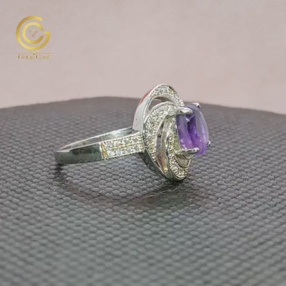 Women's Amethyst Ring