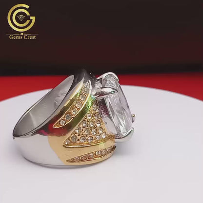 Cubic Zircon Ring