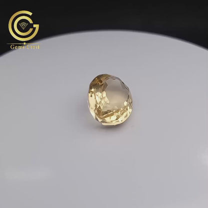 Light yellow citrine