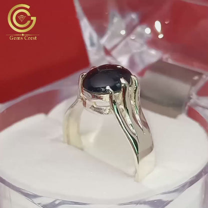 Black Opal Ring
