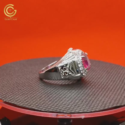 Men's Ruby Ring