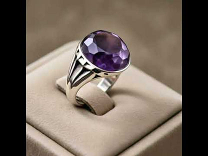 Women Amethyst Ring