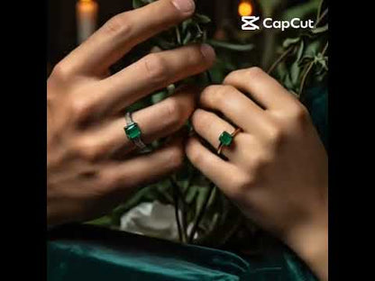 Emerald Ring for couple
