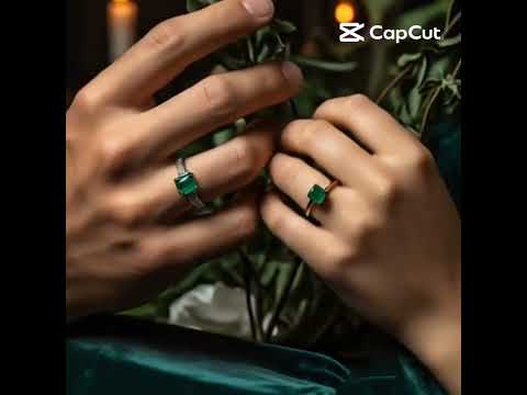 Emerald Ring for couple