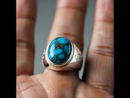 Blue Turquoise Ring