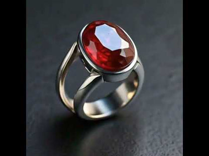 Men's ruby ring
