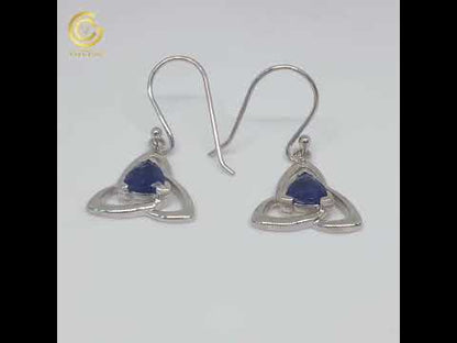Women's iollite earrings