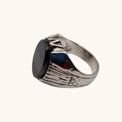 Sulemani Agate (Plate) Ring